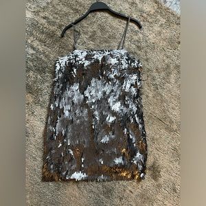 Zara Sequin dress M